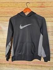Nike Therma-Fit Boy's Hoodie Pullover Black Size XL Long Sleeve