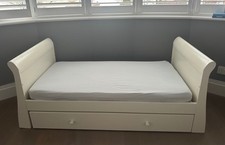 Mee-Go Solid Wood Toddler Bed with Mattress 140x70 - Solid Wood - Good Condition