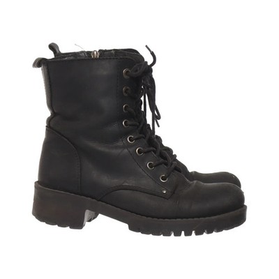Roots, Schnürstiefel, Größe: 37, Schwarz, Damen #34t