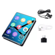 Portable MP3 Player BT 5.0 HiFi Lossless Audio FM Radio Multi-Format Support