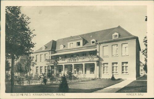 Ansichtskarte Mainz Allgemeines Krankenhaus Kinderbau (Nr.679)-III