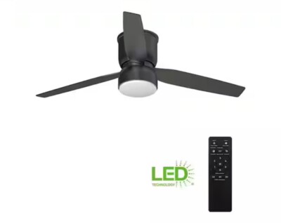 Home Decorators Collection Smart Ceiling Fan 52'' Integrated LED + Remote Control