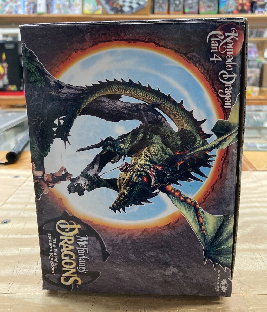 figurine KOMODO DRAGON de MC FARLANE'S DRAGONS neuve dans sa boite d'origine