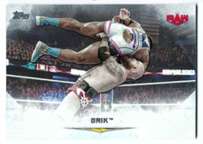 ERIK THE VIKING RAIDER 2020 TOPPS WWE UNDISPUTED CARD