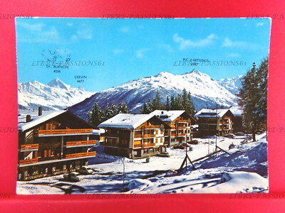 CPA NR. 932, LES COLONS, WALLIS, BLICK AUF DEN WEISSEN ZAHN UND DAS HIRSCH