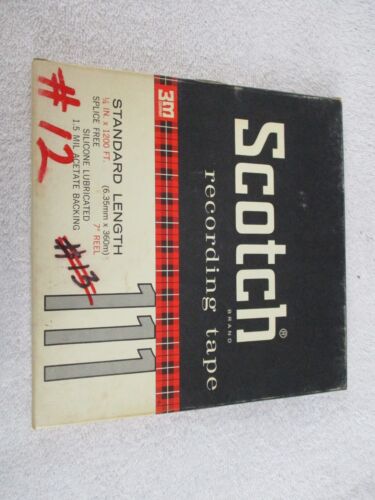 Kennedy Funeral Soundcratf Scotch RCA Sound Recording Tape Magnetic Vintage 7 - Picture 3 of 9