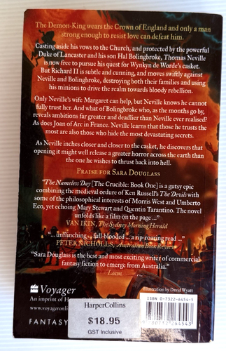 The Nameless Day & The Wounded Hawk. Book 1 & 2 of the Crucible by Sara Douglass - Picture 12 of 13