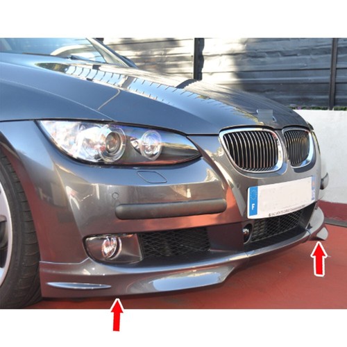 Unpainted Fits BMW 07-11 3-Series E92 2DR Coupe OE Type Front Bumper Splitter - Picture 3 of 7