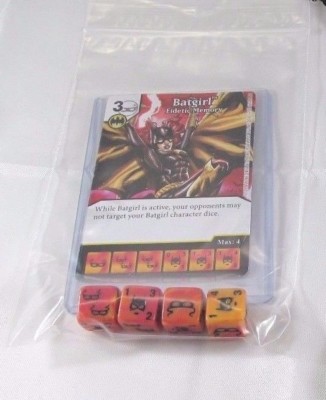 DC Dice Masters Green Arrow Flash * BATGIRL * Set RARE Uncommon CUR 4 Dice