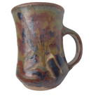 Lovely Vintage Pottery Australia Mug Landscape trees hand made signed