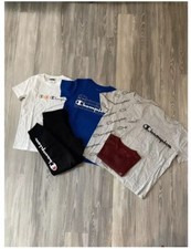 NWOT Champion boys 6 piece t-shirt sweatpants bundle Size M