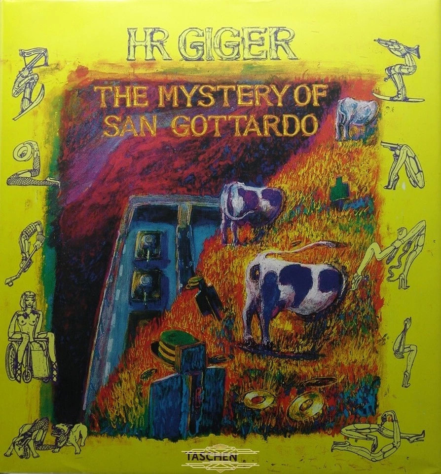 Artbook H. R. Giger The Mystery of San Gottardo Eine Komödie Skizzenbuch HC - Bild 2 von 4
