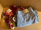 Due OLD NAVY MID-RISE misto lino EVERYDAY SHORTS stampa tropicale e a pois 12 nuovi con etichette