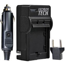Premium Tech Rapid Battery Charger for Samsung SLB-10A  Canon NB6L PT-42 