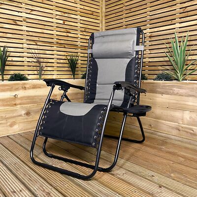 Factory Seconds Padded Multi Position Zero Gravity Relaxer Chair