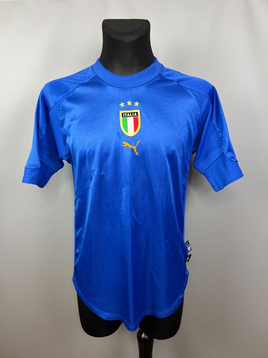 ITALY 2004 2005 HOME SHIRT FOOTBALL SOCCER JERSEY PUMA MENS SIZE M