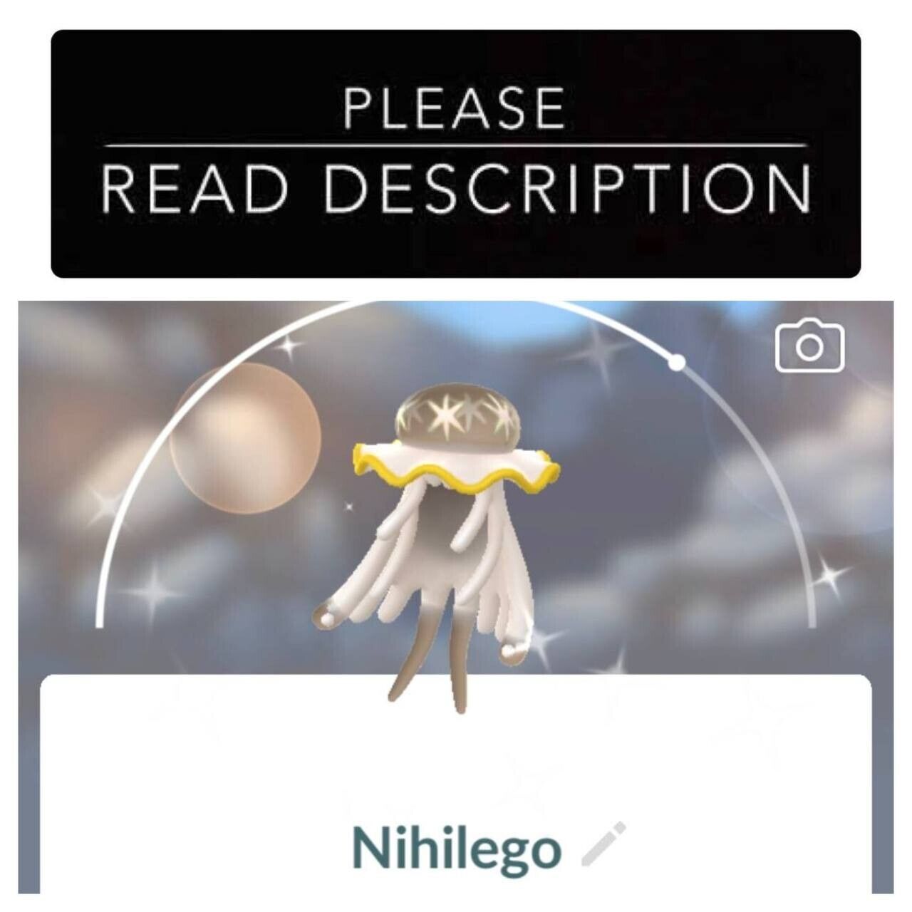 Pokémon Shiny Nihilego - Trade Go 1 Million Stardust