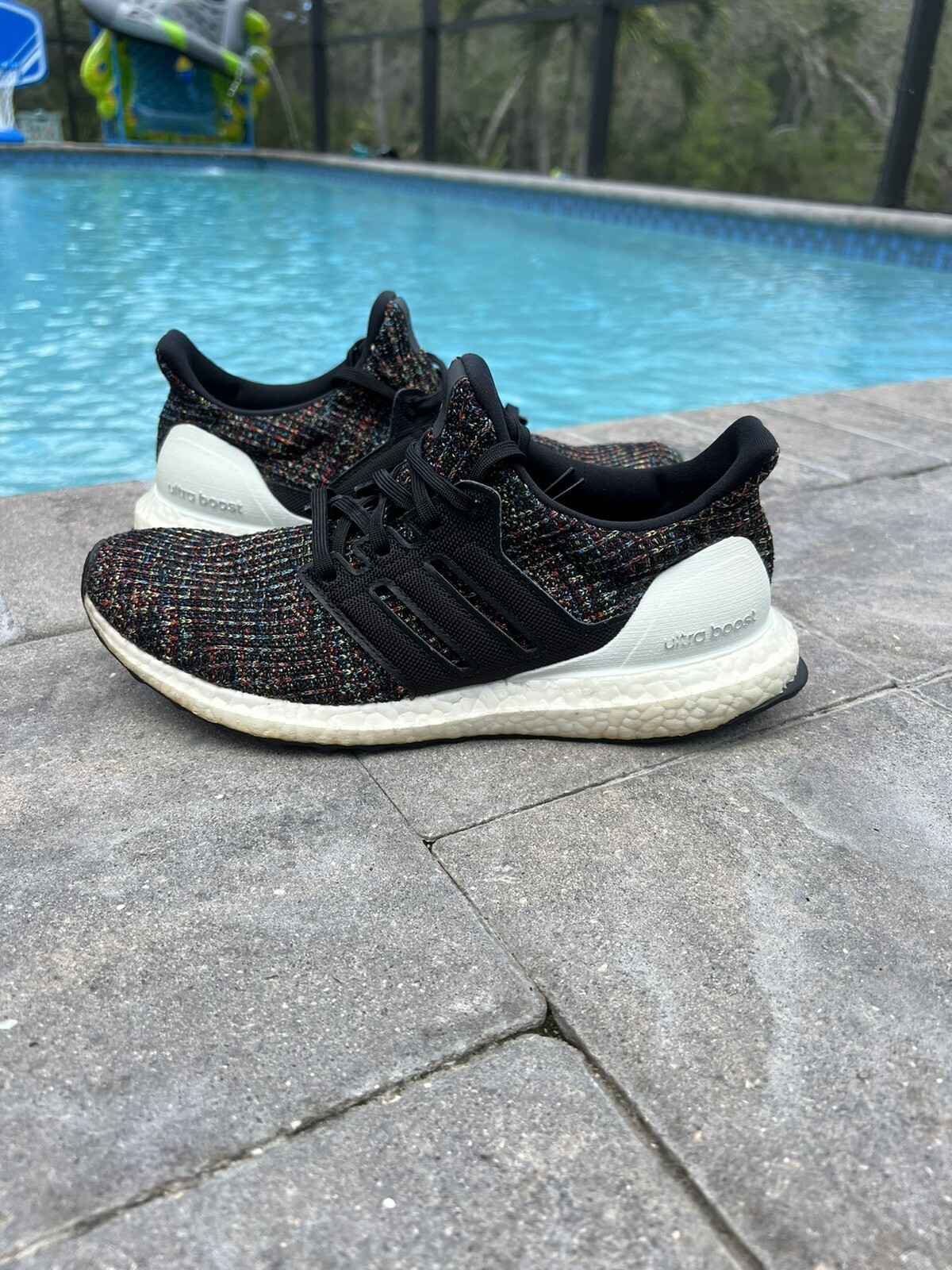 ultraboost black multicolor
