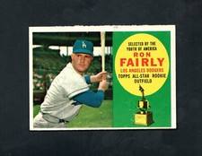 1960 Topps Ron Fairly #321 ~~ All-Star Rookie ~ Sharp NM Card. rookie card picture