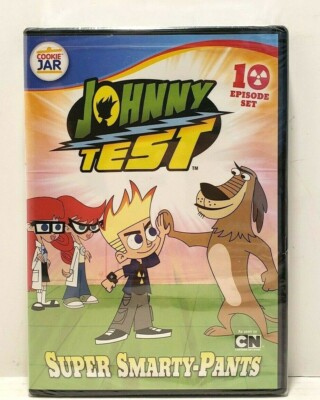 2005 Johnny Test - Super Smarty Pants DVD 10 Episodes - Brand New Fast Ship