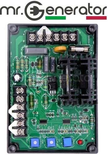 AVR GAVR 15A REGOLATORE DI TENSIONE PER GENERATORE GRUPPO ELETTROGENO UNIVERSALE - Bild 2 von 4