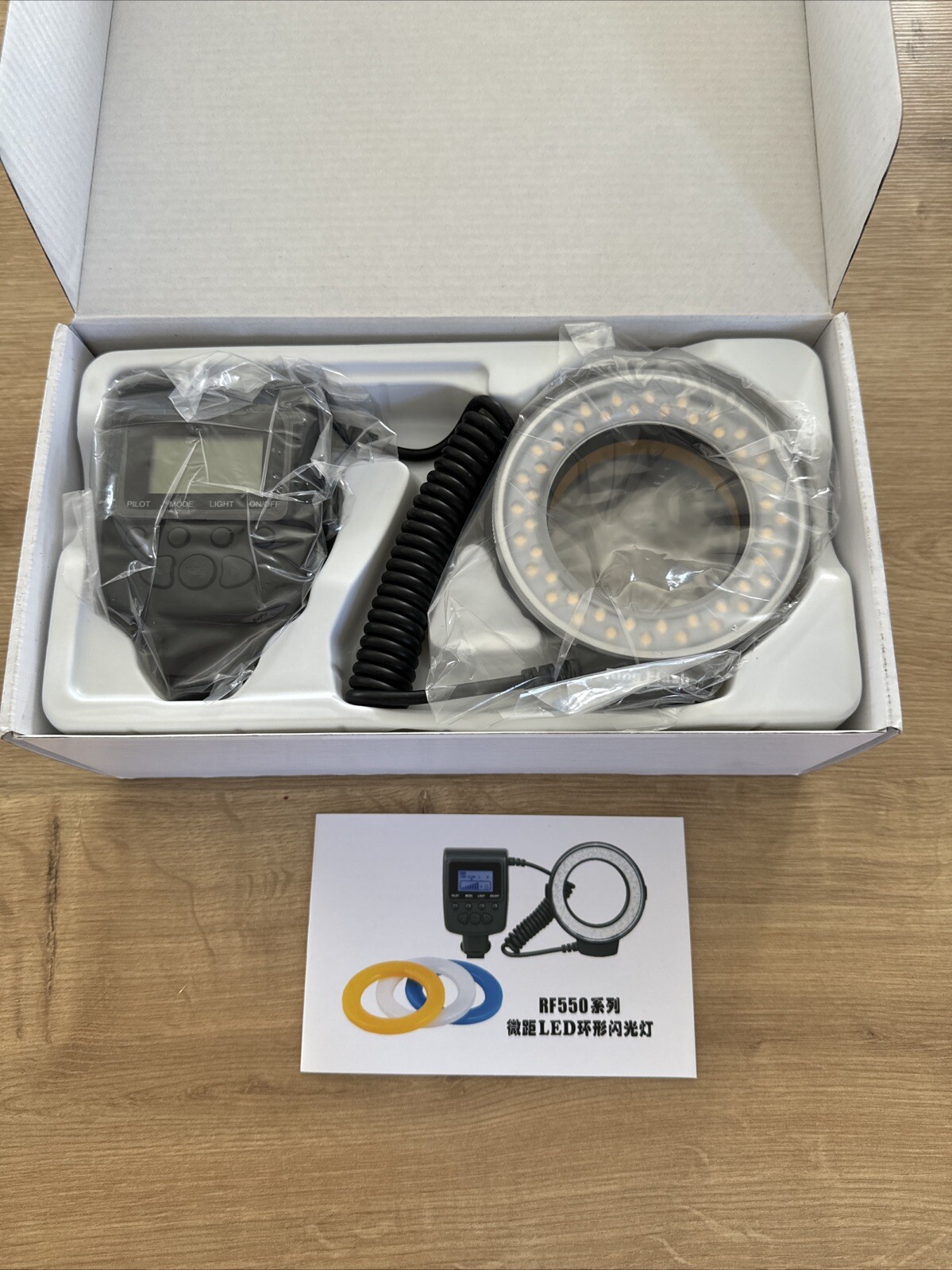 Illuminatore LED compact spot flash vidéo puissance variable photo