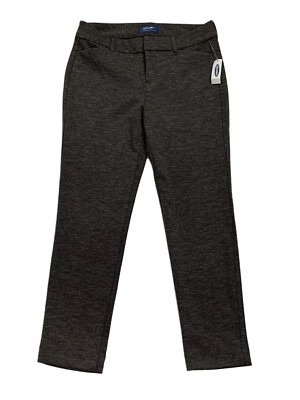 New Old Navy Women's Size 6 Pixie Mid Rise Gray Pants