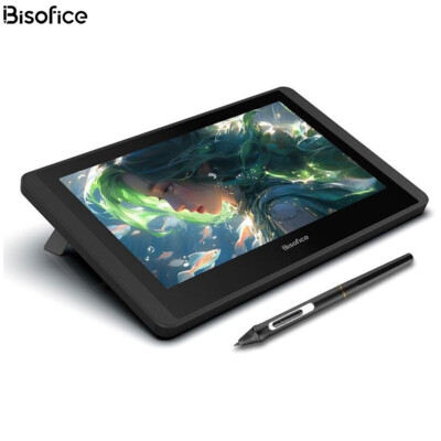Bisofice 12HD-A H-IPS Graphics Drawing Tablet 11.6'' Support Windows & Mac O9P8