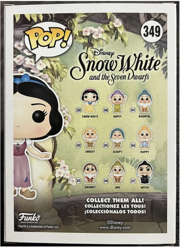 Funko Pop Vinilo Disney Blancanieves y los Siete Enanitos #349 Snow White Toys R EE. UU. Foto 4 de 4