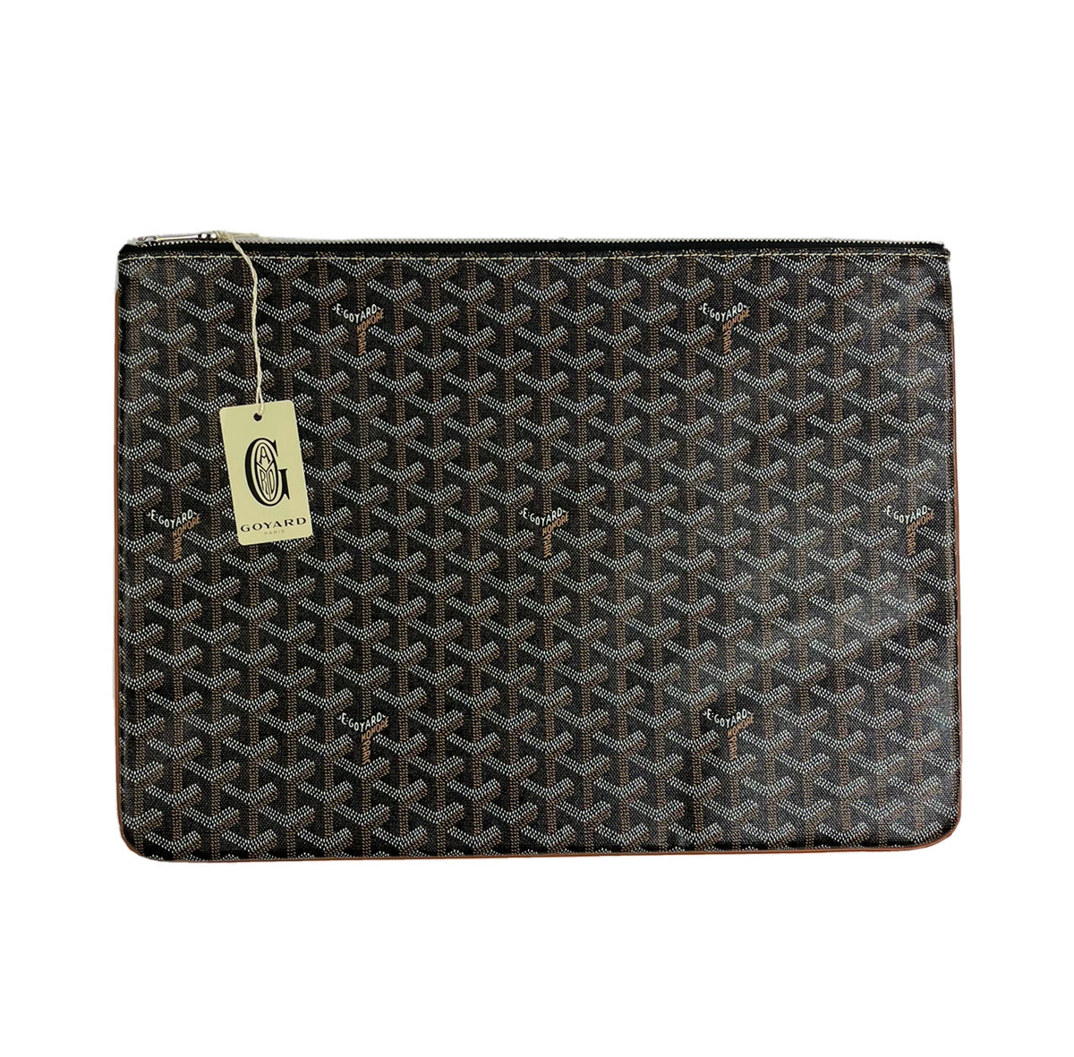 Goyard Grey Ine Canvas Belvedere Mm in Gray