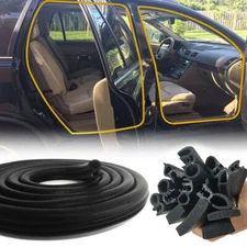 Body Mounted Rubber Car Door Weatherstrip Seal Front Left or Right (14 Feet) USA