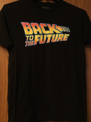 Back To The Future - Black Shirt - M 