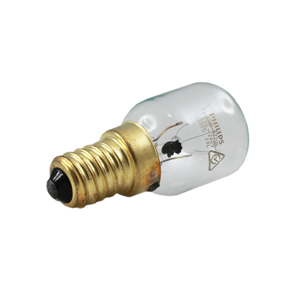 2 x Philips Oven Lamp 25W T25 Clear 240V E14 - Image 2 of 3