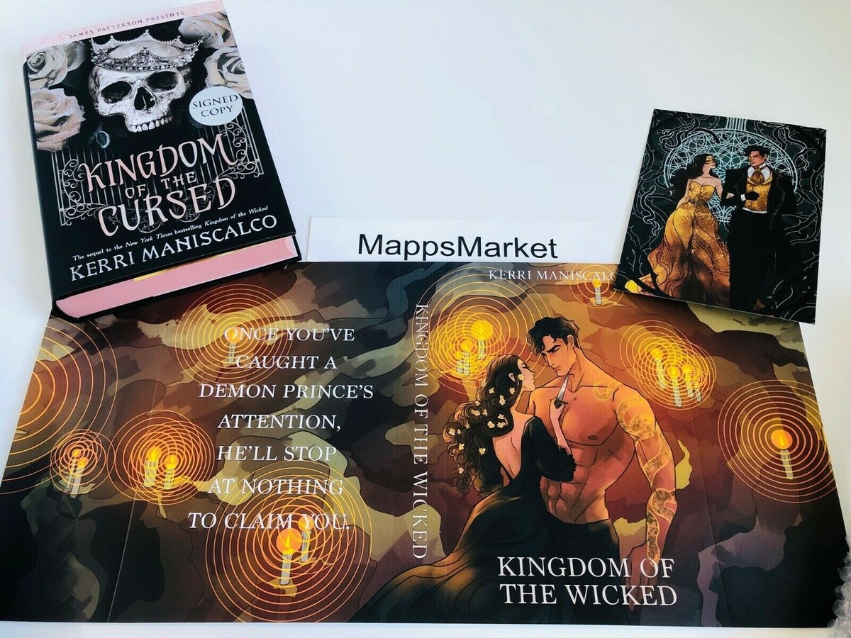 SIGNED Kingdom of the Cursed BOOKISH BOX + KOTW Reversible