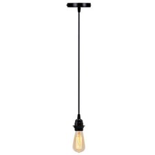 Pendant Lamp Holder E27 DIY Ceiling Rose Light PVC Flex Cluster Suspension Set