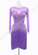 SunnyK Handmade Samba Ballroom Swing Salsa Rumba Latin Dance Dress RHYTHM