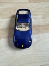 Ferrari 456GT Modellauto Burago 1/43 Blau Rar Guter Zustand