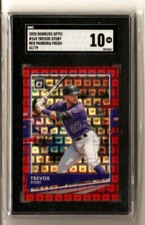 Trevor Story 2020 Donruss Optic RED Pandora Prizm /79 #165 SGC 10 Gem Mint Pop:1