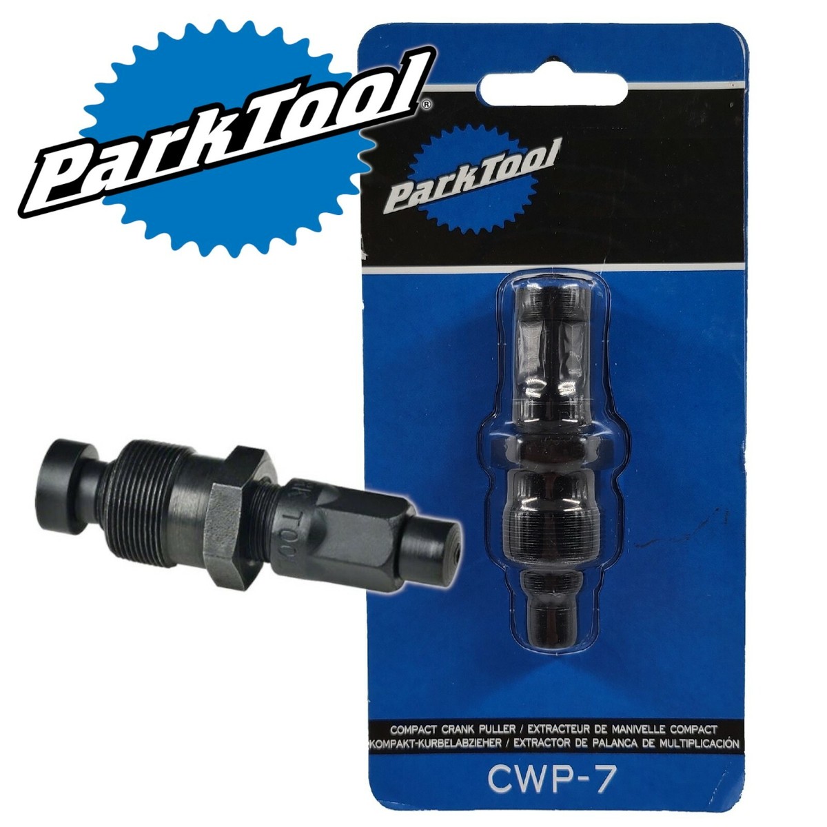 Park Tool Universal CWP-7 Bike Crank Puller Square Taper Splined