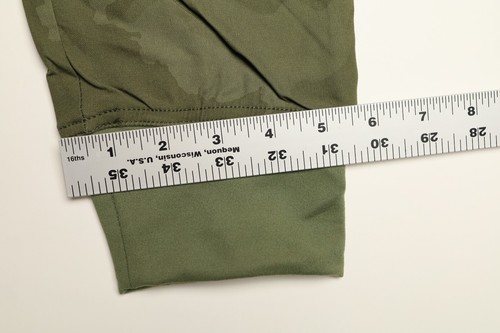 prAna Womens Halle Jogger II Sage Camo Breathable Lightweight Mid Rise Sz 4 NWT - Picture 9 of 21