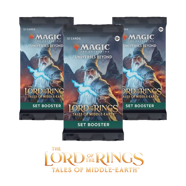 🔥 3x The Lord of the Rings: Tales of Middle-Earth Set Booster Packs | LTR  | MTG