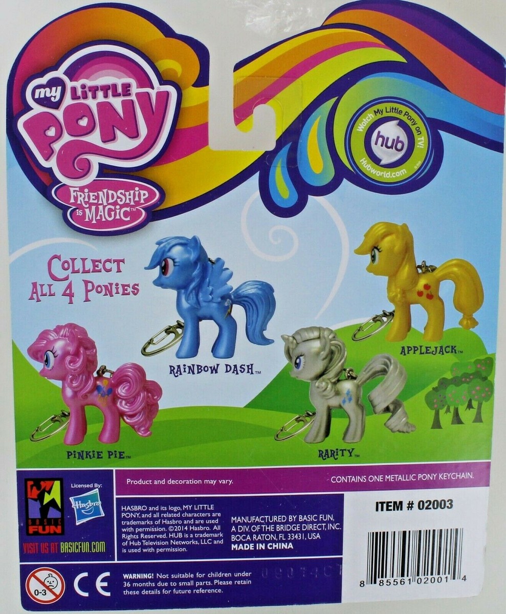 My Little Pony PINKIE PIE Keychain Keyring MLP Friendship is Magic