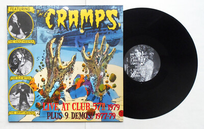 Cramps - Live At Club 57 2x LP USA 1979 Lux Interior Poison Ivy Psychobilly Punk