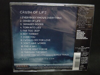 JOEL HOEKSTRA'S 13 Crash Of Life + 1 JAPAN CD Whitesnake Black