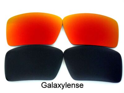 Galaxy Replacement Lenses Für Oakley Eyepatch 1&2 Schwarz Rot Polarisiert 2 Paar