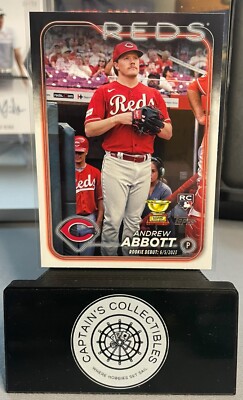 2024 Topps Baseball Update Series Andrew Abbott Rookie Cup #US304