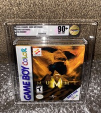 The Mummy VGA 90+ GOLD! SUPER RARE GBC PRISTINE KONAMI H-SEAM! Nintendo GameBoy