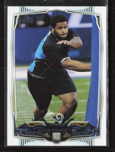 2014 Topps #424a Aaron Donald St. Louis Rams RC(JB)