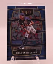 2022 Panini Select Baseball Triston McKenzie #86 Concourse Cleveland