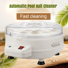 110V Snooker Pool Billiards Ball Cleaner Machine Cue Balls Cleaning Polisher